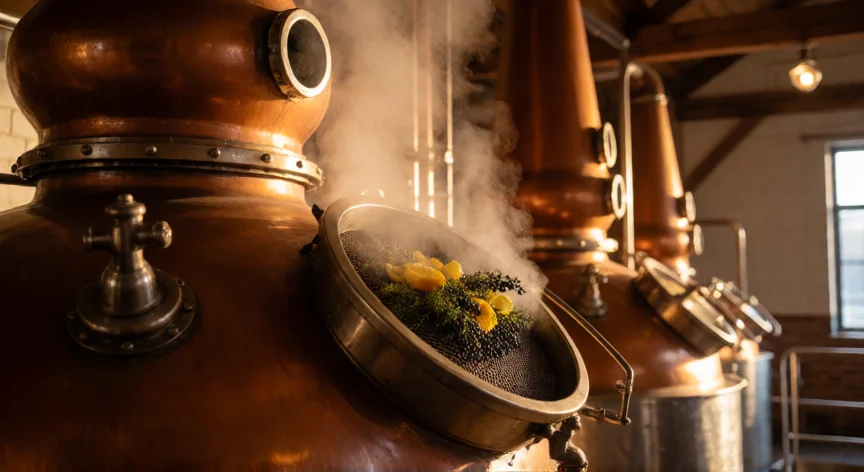 Cómo se fabrica la ginebra: del grano al destilado aromático