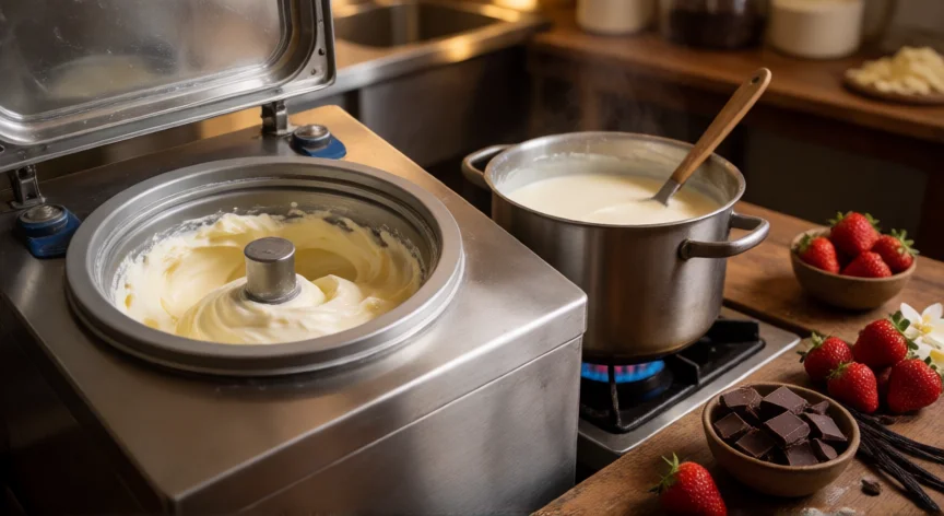 Cómo se fabrica helado artesanal: el proceso completo