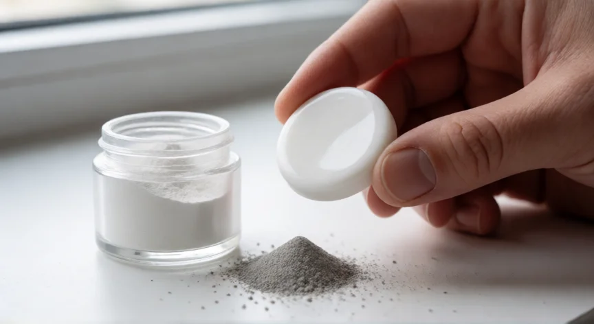 como se fabrica la zirconia, Comparación de zircón crudo, polvo de zirconia y disco cerámico sinterizado