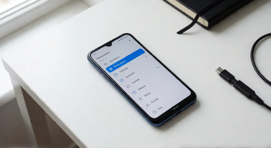 como se reinicia de fabrica un redmi 9, Redmi 9 mostrando el menú de restablecimiento de fábrica en la pantalla