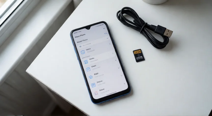como se reinicia de fabrica un redmi 9a, Redmi 9A mostrando el menú de ajustes para hacer factory reset