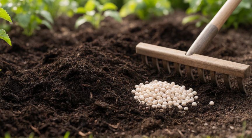 como sembrar garbanzos, Preparación del suelo con compost para la siembra de garbanzos