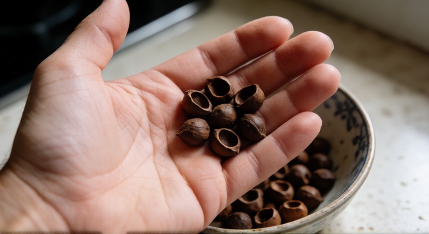 como sembrar un cerezo desde el hueso, Huesos de cereza limpios y preparados para la estratificación