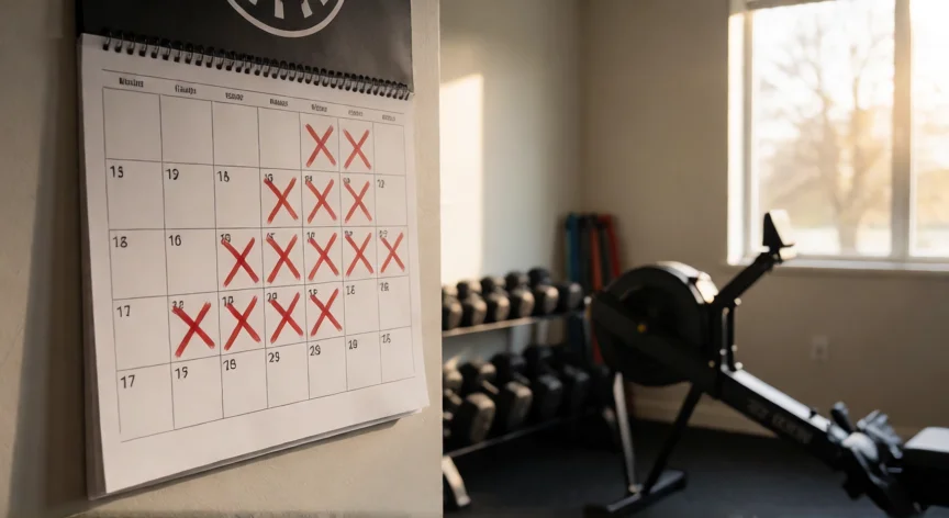 como ser el mejor en 1 cosa, Calendario con racha de 180 días marcados, constancia diaria