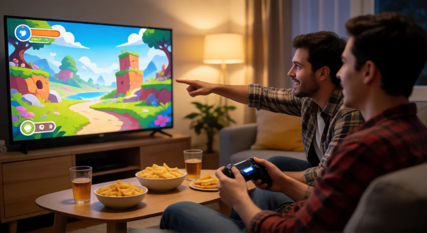 como ser mejor en dandys world, Dos jugadores cooperando en Dandy's World en modo multijugador