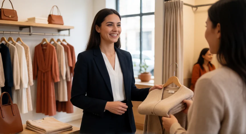 Cómo ser mejor vendedora de ropa: Técnicas, actitud y estrategia