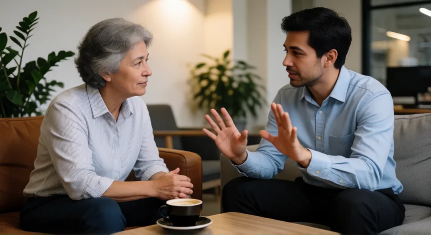como ser un mejor lider, Conversación de mentoría uno a uno entre líder y empleado