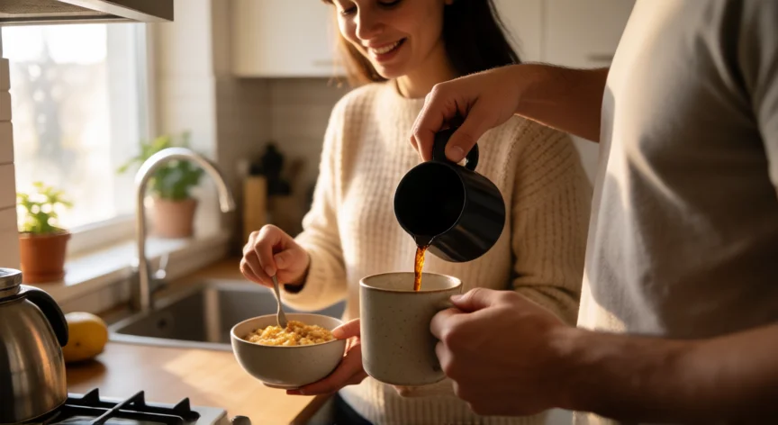 como tratar mejor a tu novia, Preparando el desayuno juntos: pequeños gestos que construyen el vínculo