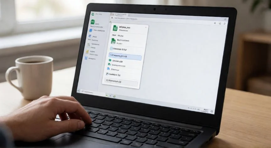 Cómo comprimir un archivo Excel en ZIP paso a paso