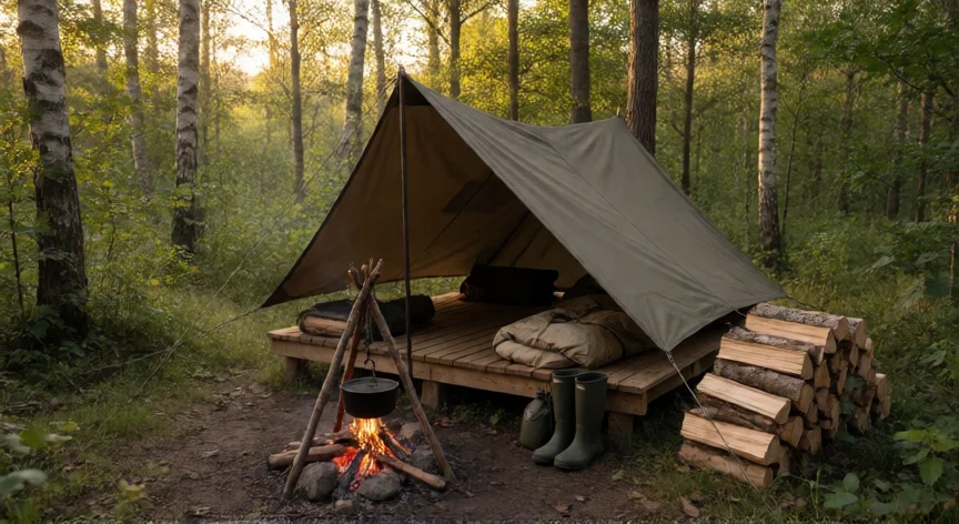 Consejos esenciales para pasar 99 noches en el bosque