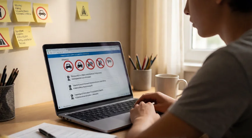 Consejos clave para aprobar el examen teórico de conducir a la primera