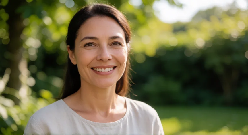 consejos para que el botox dure mas, Mujer con piel hidratada y aspecto natural tras tratamiento estético