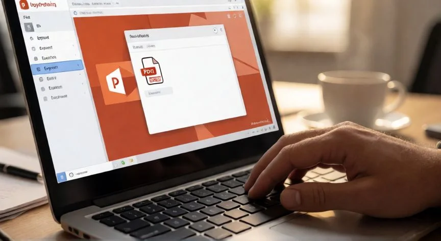 Cómo convertir una presentación de PowerPoint a PDF