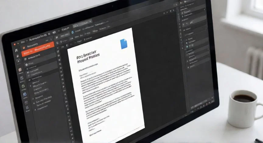 convertir pdf en powerpoint adobe, Interfaz de Adobe Acrobat Pro DC mostrando la opción Exportar a PowerPoint en el menú Archivo