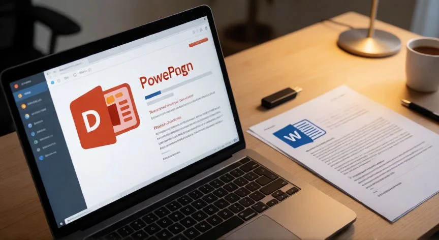 Comment convertir un PowerPoint en Word gratuitement