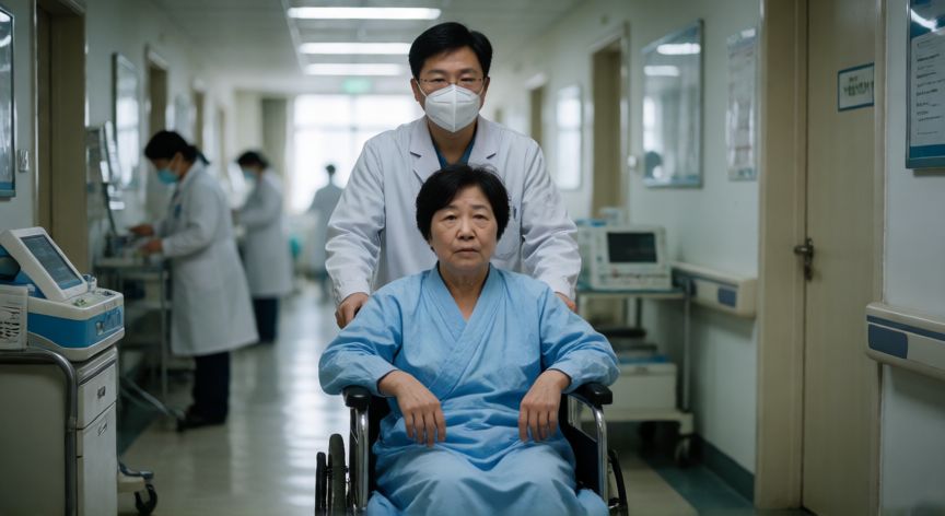 covid 19 1st case, Paciente ingresada en hospital de Wuhan durante los primeros casos de neumonía atípica