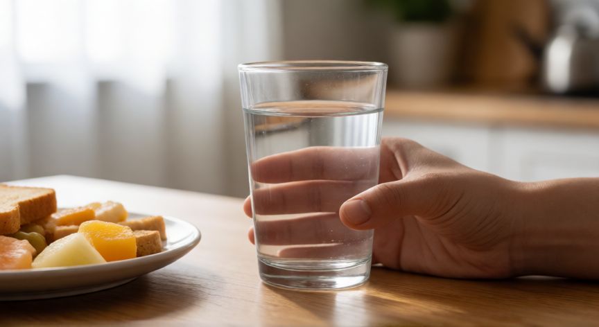 covid 19 in 7 year old, Hidratación y alimentación ligera para la recuperación de un niño con gripe