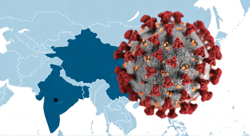 covid 19 infografia, Infografía del virus SARS-CoV-2 y su origen en Wuhan