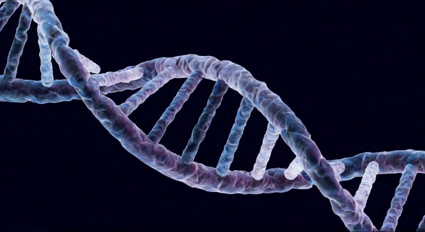 covid 19 lf 7, Representación visual de la estructura genética del virus SARS-CoV-2 en detalle molecular