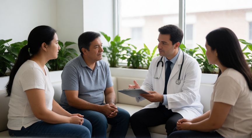 covid 19 peru, Atención médica preventiva y vigilancia sanitaria en un centro de salud moderno
