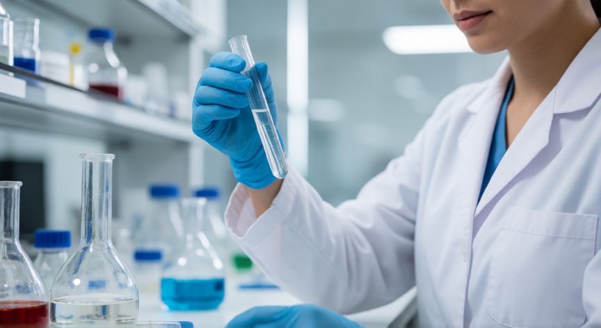 covid 19 verano 2026, Científico de laboratorio analizando muestras relacionadas con virus respiratorios