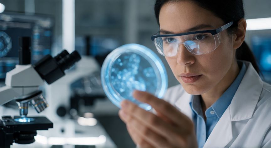 covid 19 world, Científico de laboratorio analizando muestras relacionadas con la investigación del coronavirus
