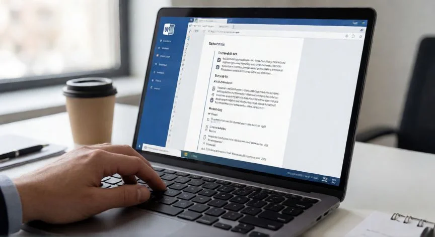 Pantalla de Word mostrando la creación de un índice automático con estilos de título aplicados