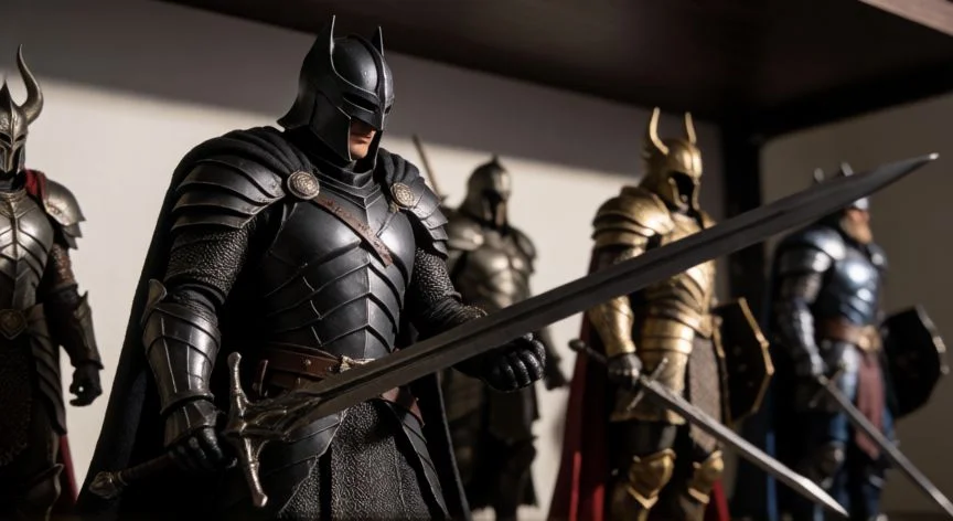 cual es el mejor regalo dark souls 1, Figura de acción detallada del caballero oscuro de Dark Souls