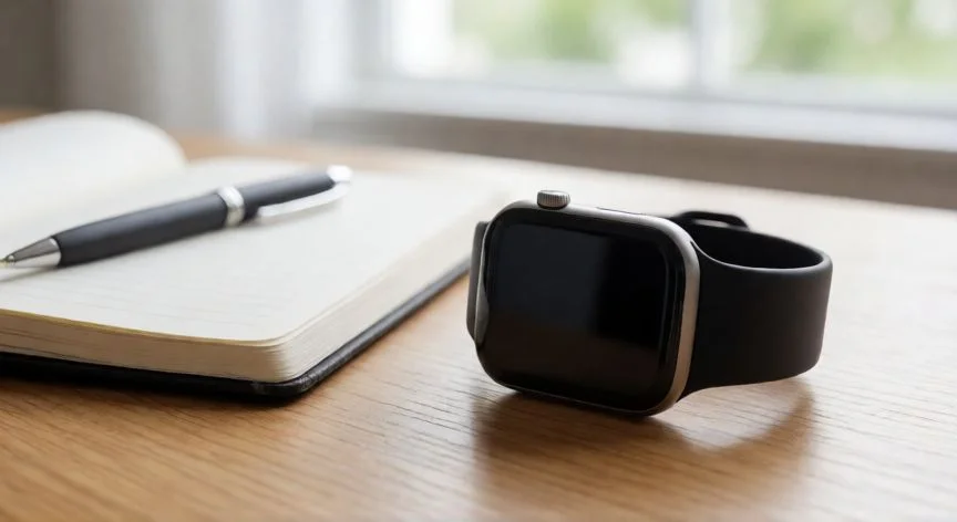 cual es el mejor regalo para aries, Smartwatch y gadgets tecnológicos sobre escritorio
