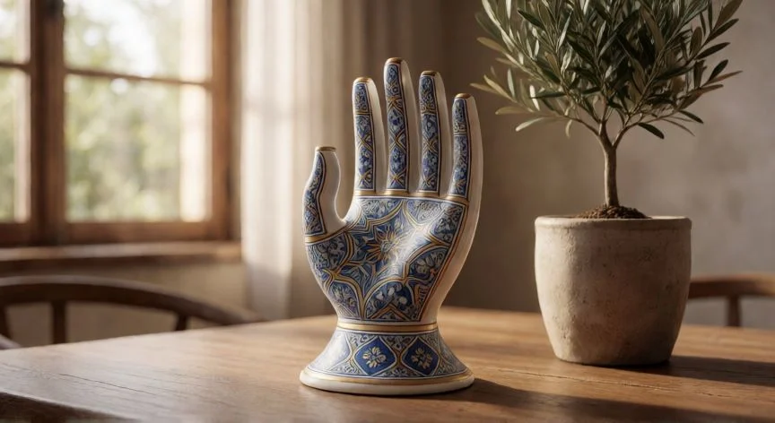 cual es el mejor regalo para un judio, Menorah de cerámica artesanal como regalo judío