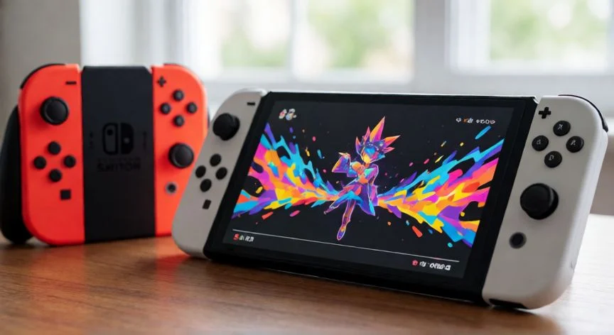 Comparativa de pantallas entre Nintendo Switch OLED y versión estándar