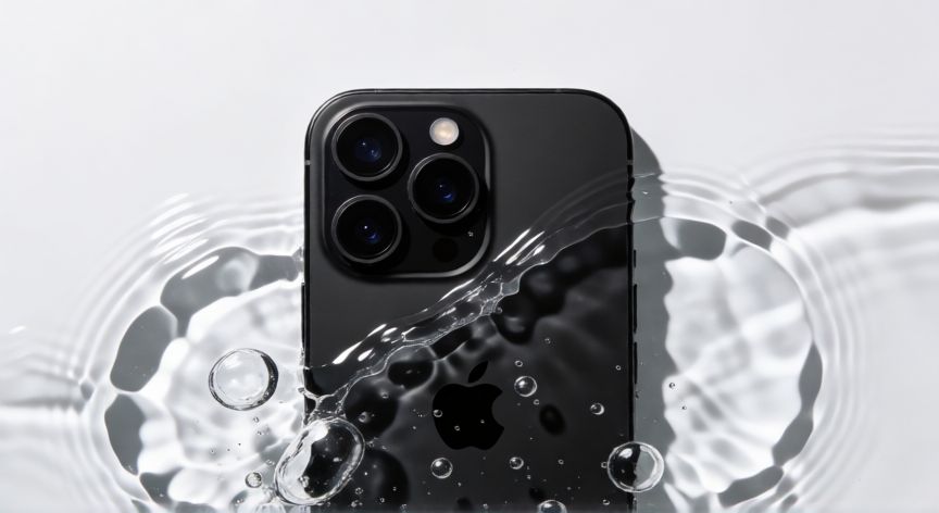 cual iphone se puede meter al agua, iPhone sumergido en agua demostrando su resistencia