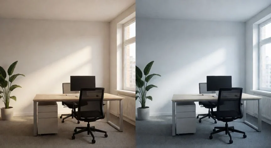 Comparativa técnica: Temperatura de color 4000K frente a 6000K