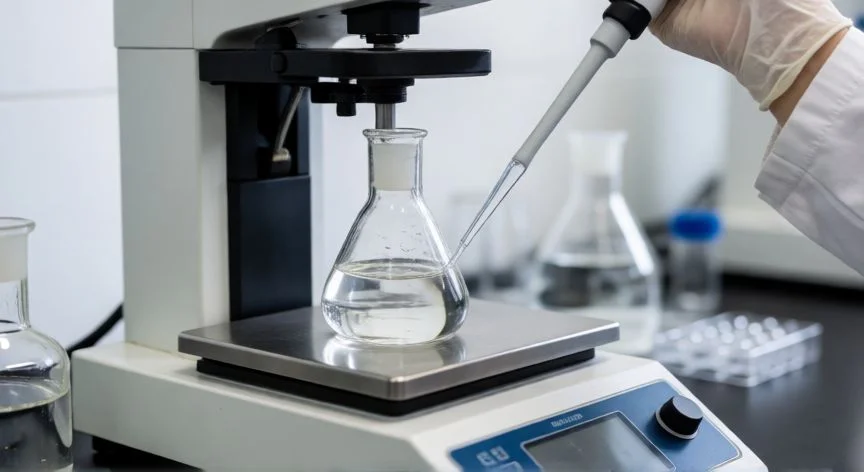 diferencia entre 7.0 y 7.00, Laboratorio de química donde la precisión decimal en las mediciones es crítica
