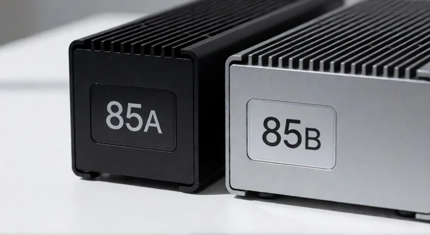 diferencia entre 85a y 85b, Comparativa física de componentes energéticos clase 85A y 85B