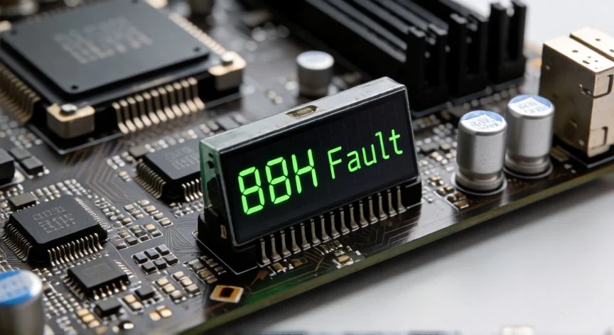 diferencia entre 88t y 88h, Placa base con indicador de fallo de hardware 88H