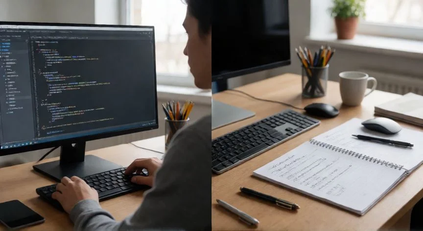 diferencia entre actitud y aptitud, Ejemplo de aplicación de aptitudes técnicas y habilidades en el trabajo