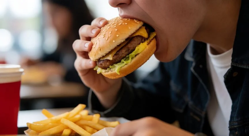 La gran diferencia entre comer rápido y comer lento