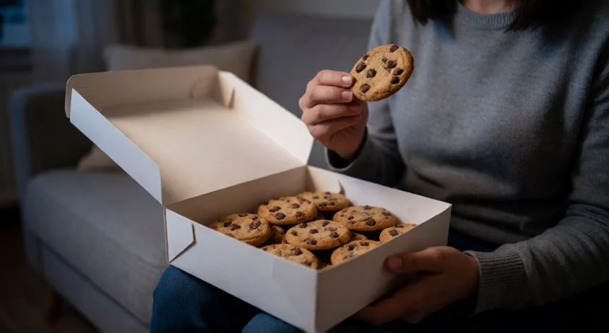 Dos platos contrastados: comida ultraprocesada frente a una comida nutritiva y balanceada