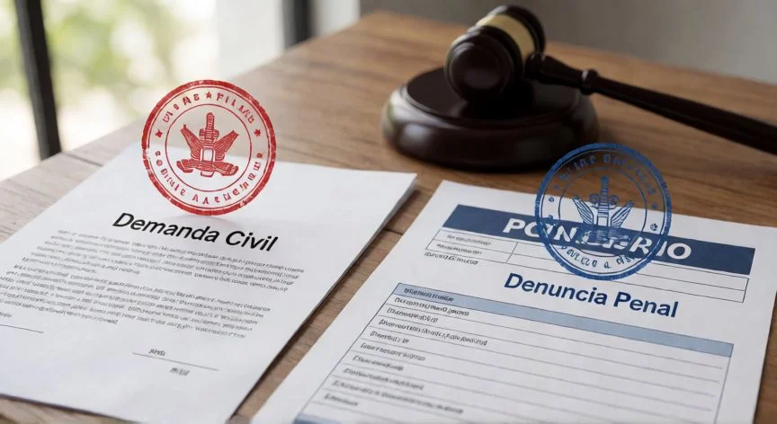 Demanda vs Denuncia: ¿Cuál es la diferencia legal?