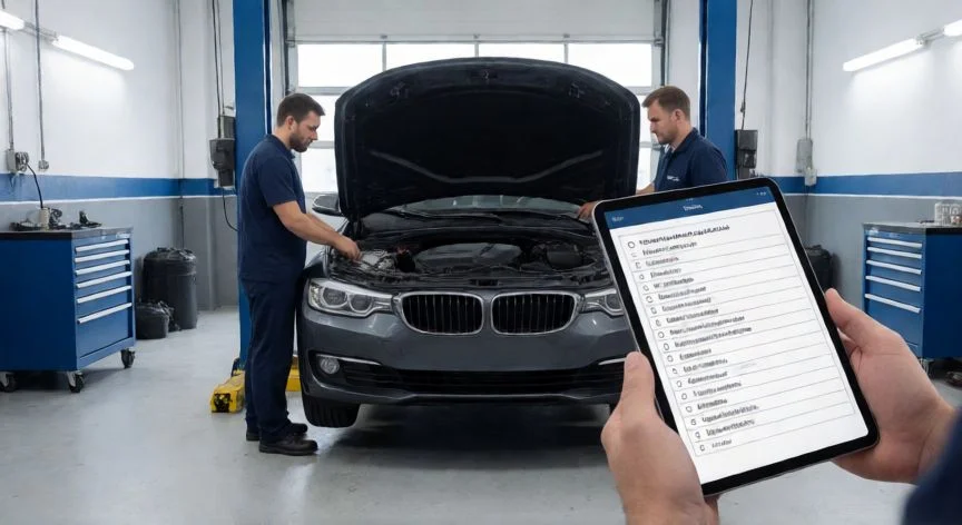 diferencia entre leasing y renting, Servicio de mantenimiento incluido en un contrato de renting