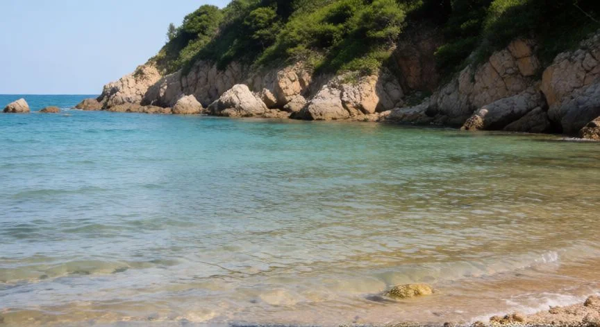 diferencia entre mar y oceano, Sección transversal comparando la profundidad abisal del océano y la zona fotica de un mar
