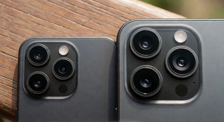 diferencia entre xiaomi redmi note 15 pro y 15 pro plus, Detalle de las lentes de cámara del Xiaomi Redmi Note 15 Pro y su variante Plus