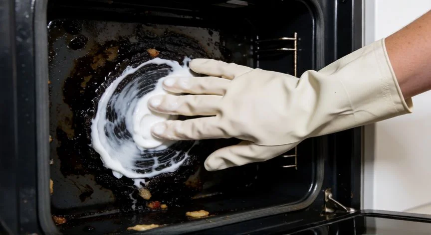 El mejor aliado contra la grasa: qué usar para limpiar un horno muy sucio