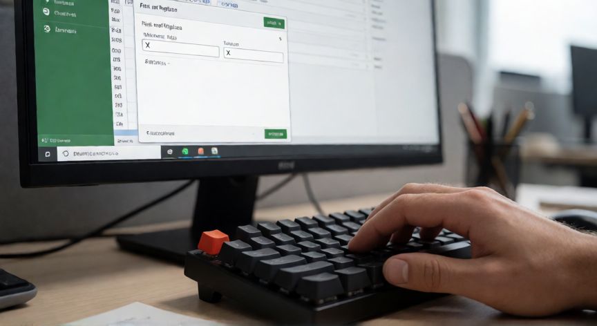 en excel buscar x, Buscando la letra X en Excel con el atajo Ctrl+B
