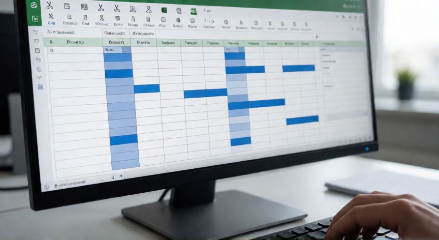 en excel control x, Pantalla de Excel con celdas seleccionadas y el icono de cortar visible en la barra de herramientas