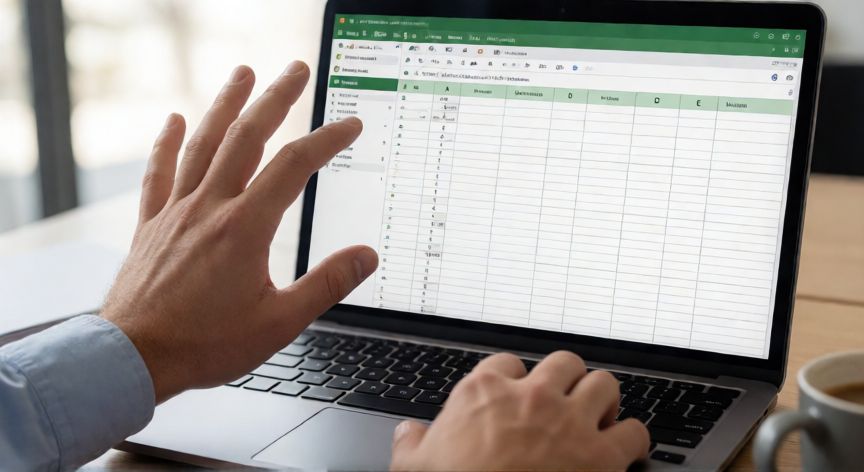 en excel me aparecen las columnas con numeros, Pantalla de Excel mostrando columnas con letras A B C tras reactivar los encabezados de columna