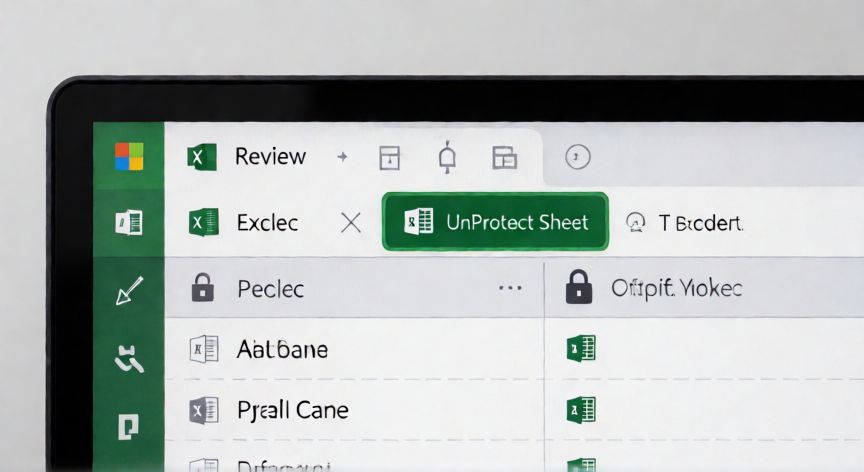 en excel no se mueven las celdas, Pantalla de Excel mostrando la pestaña Revisar con la opción Quitar protección de hoja visible