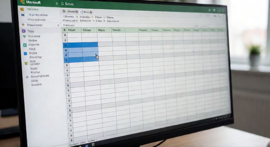 en excel que es una celda, Vista cercana de una hoja de cálculo en Excel con una celda seleccionada