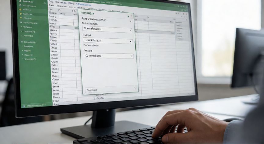 en excel sustituir punto por coma, Diálogo de Buscar y reemplazar en Excel sustituyendo puntos por comas